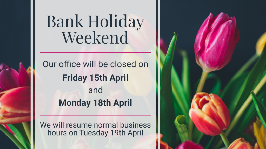 Tulips and office closure details
